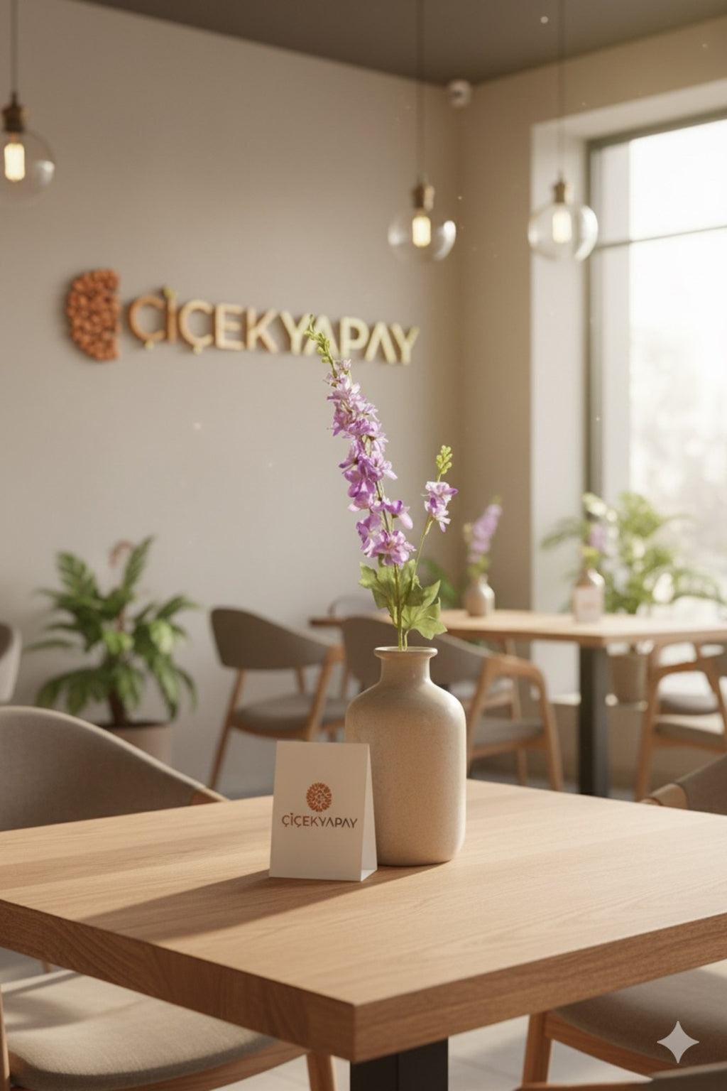 Yapay Lila Sümbül | 70 cm